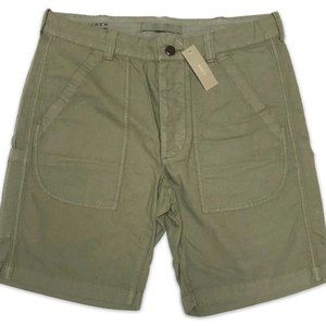 J. Crew Military Utility Short in Garment-Dyed Oxford - Waist 36